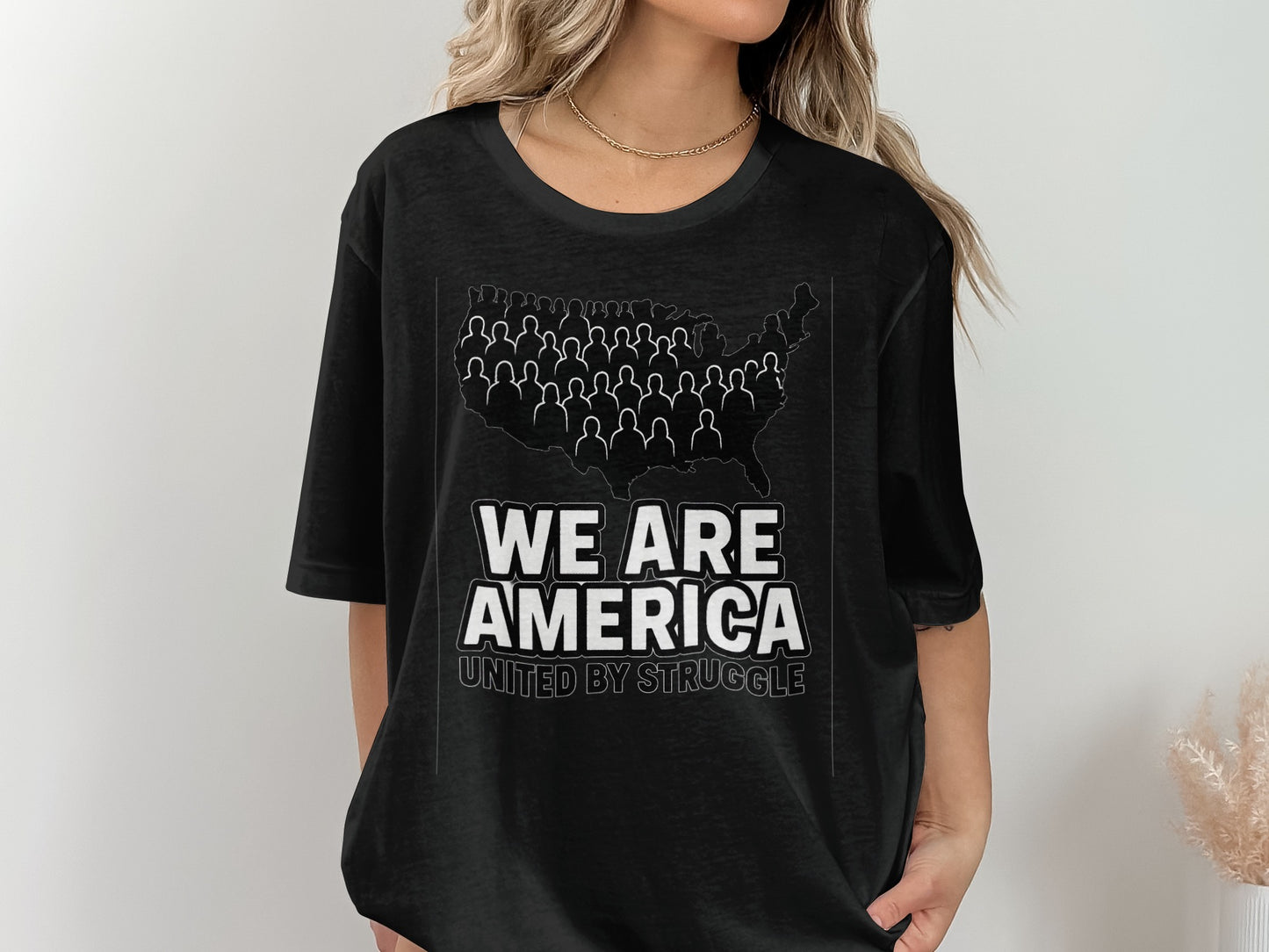 We Are America United By Struggle Graphic Shirt product type