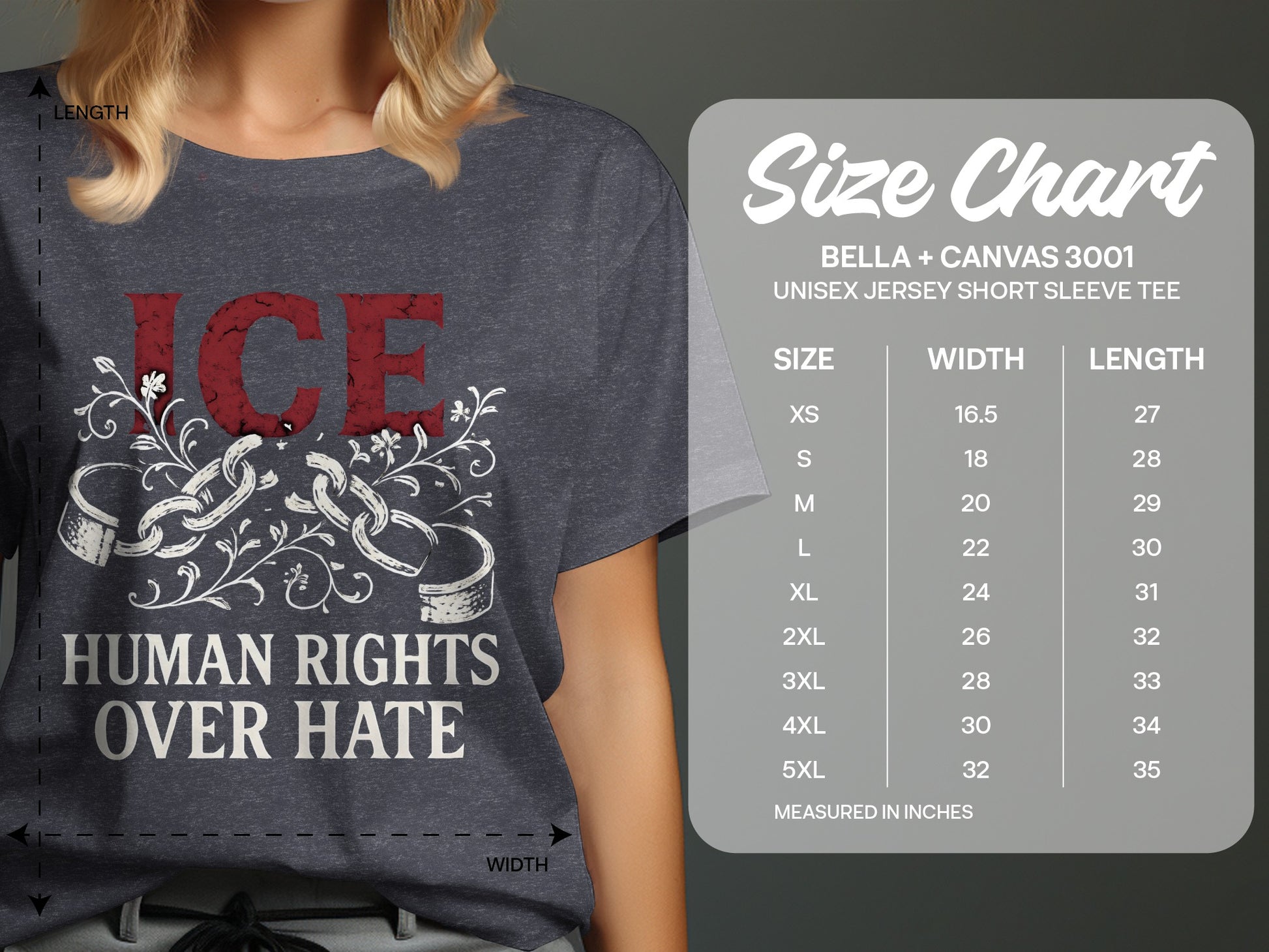 Human Rights Over Hate Graphic Tee product