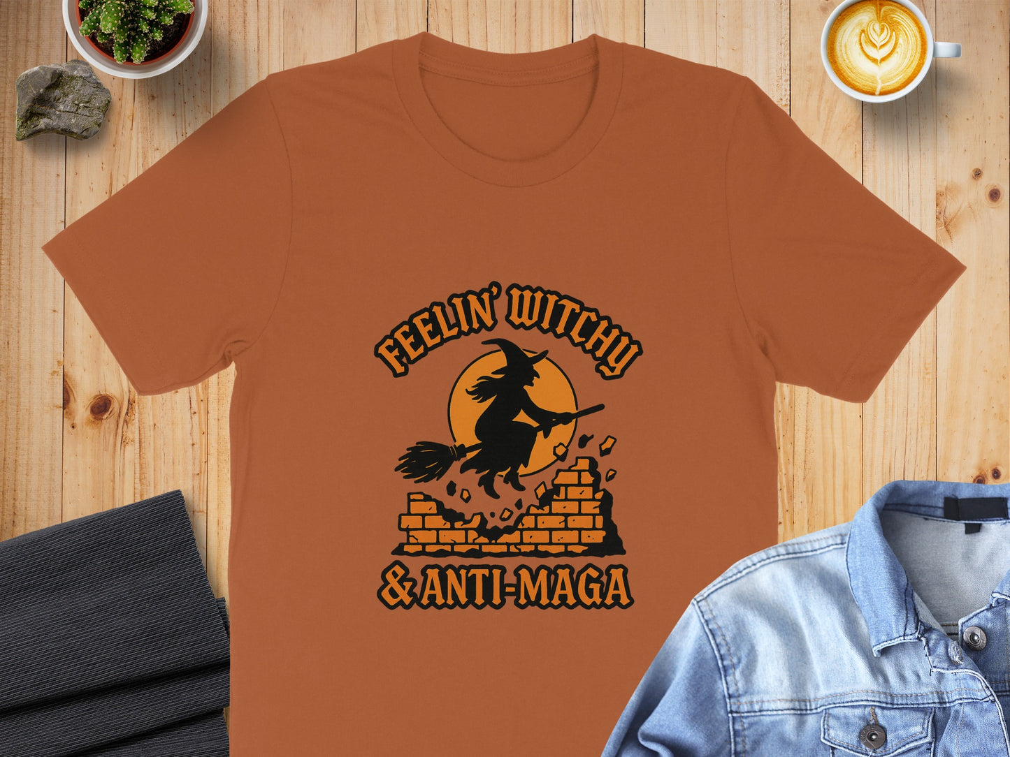 Feelin' Witchy and Anti-Maga Halloween T-shirt product type