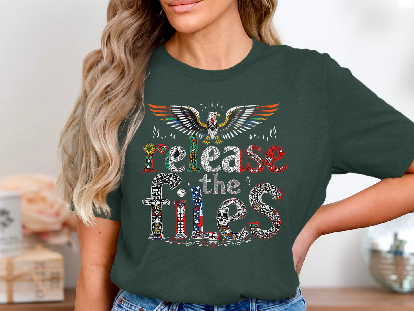 Release the Files Graphic T-shirt product type