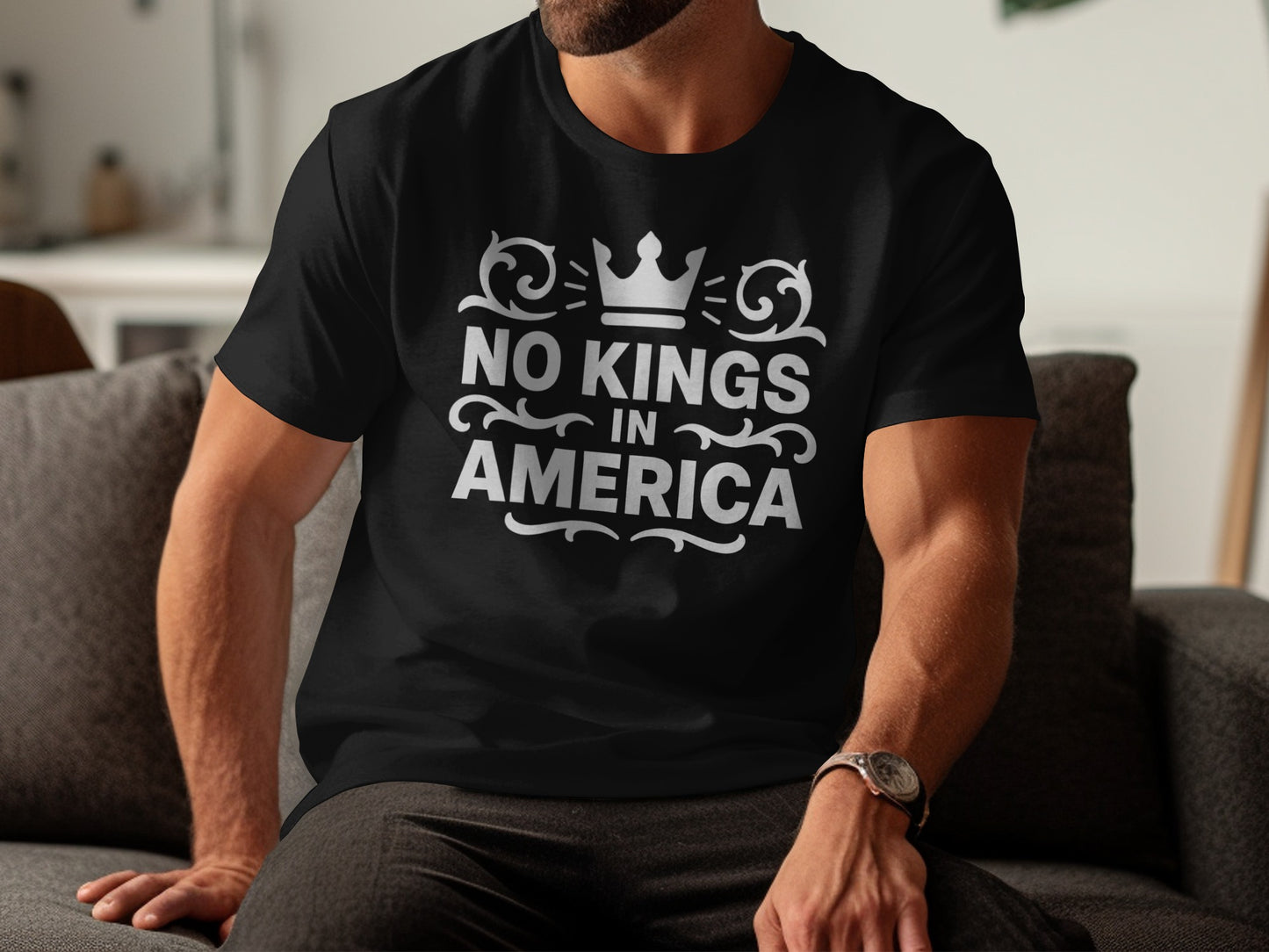 No Kings In America Graphic T Shirt product type