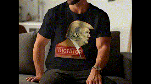 Tangerine Tyrant Graphic Novelty T-Shirts