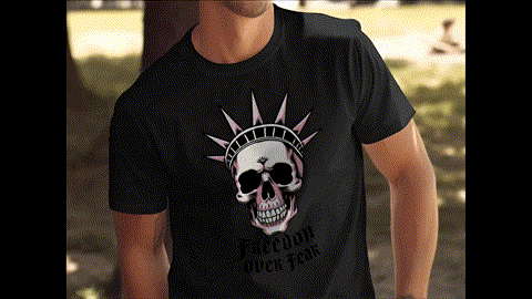 Freedom Over Fear Anti trump shirt Chinga Tu Maga FDT T-Shirts