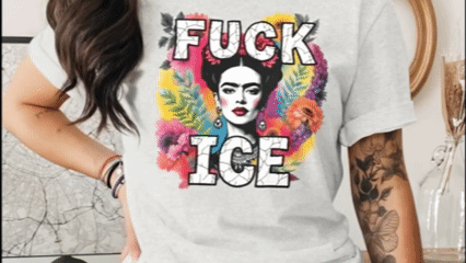 Anti Trump Frida Kahlo FDT Chinga Tu Maga T-Shirts