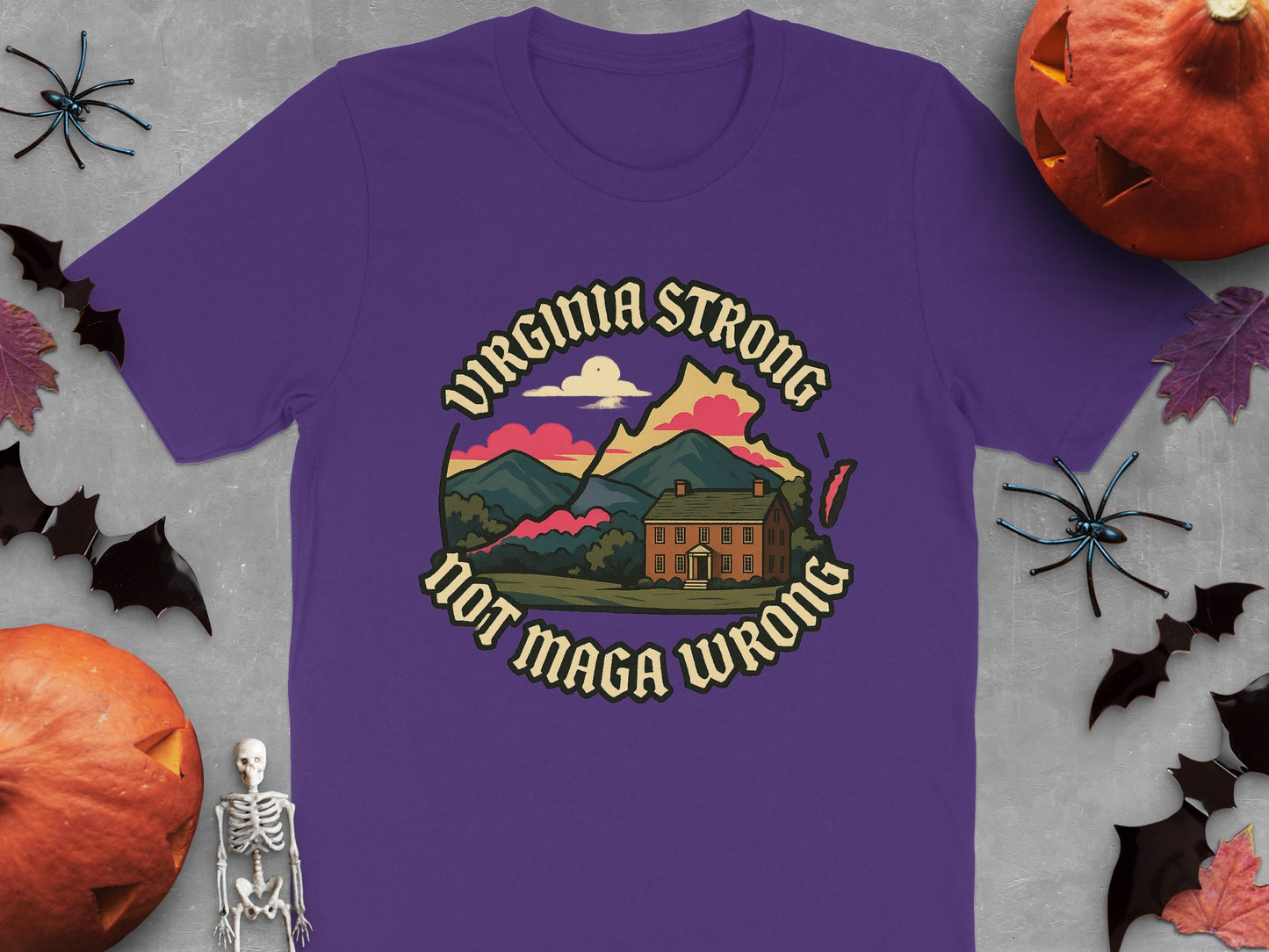 Virginia Strong Not Maga Wrong T-Shirt product