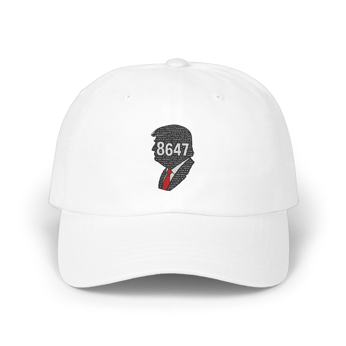 8647 Embroidered Hat with Iconic Silhouette design product type