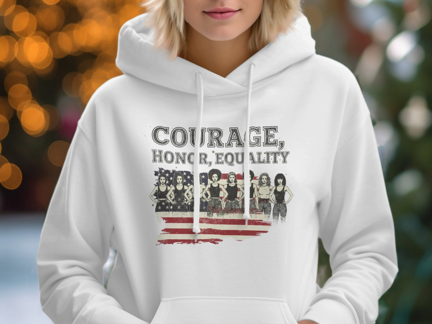 Courage Honor Equality Graphic Hoodie product