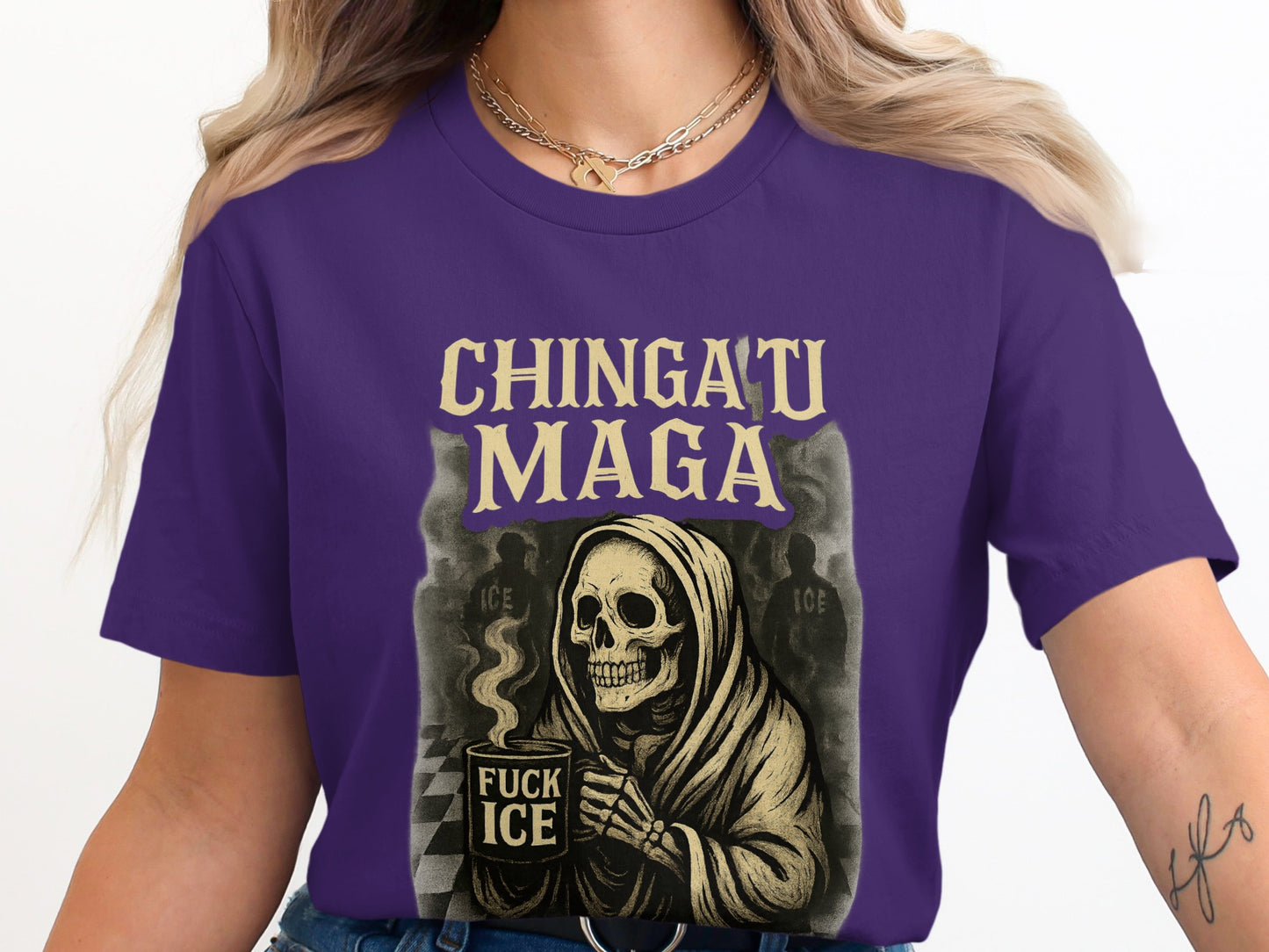 CHINGATU MAGA Fuck Ice Graphic Tee product