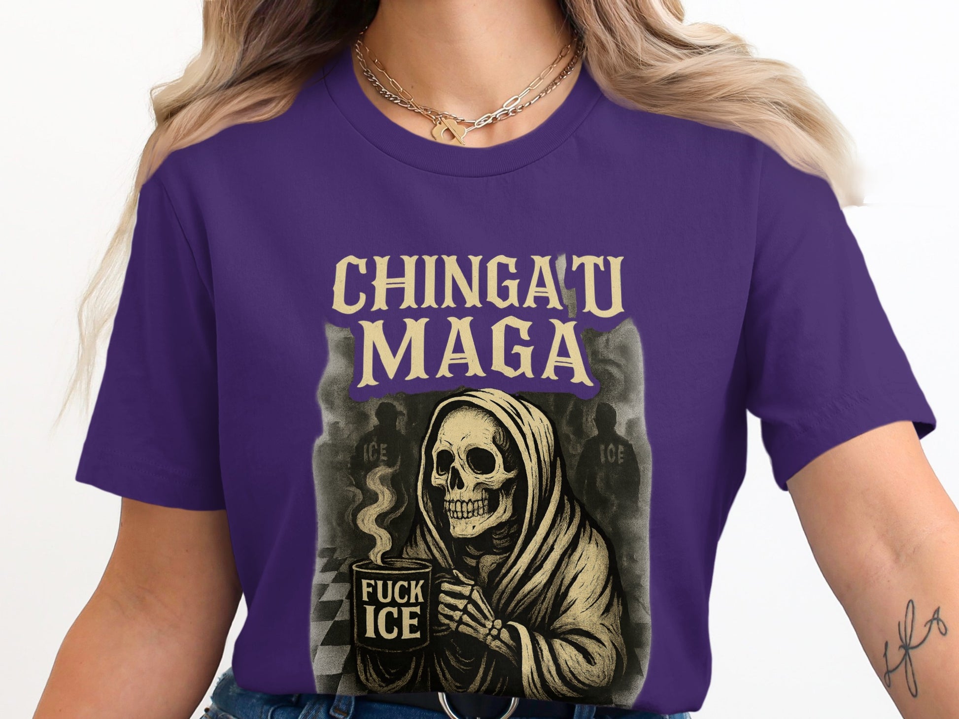 CHINGATU MAGA Fuck Ice Graphic Tee product