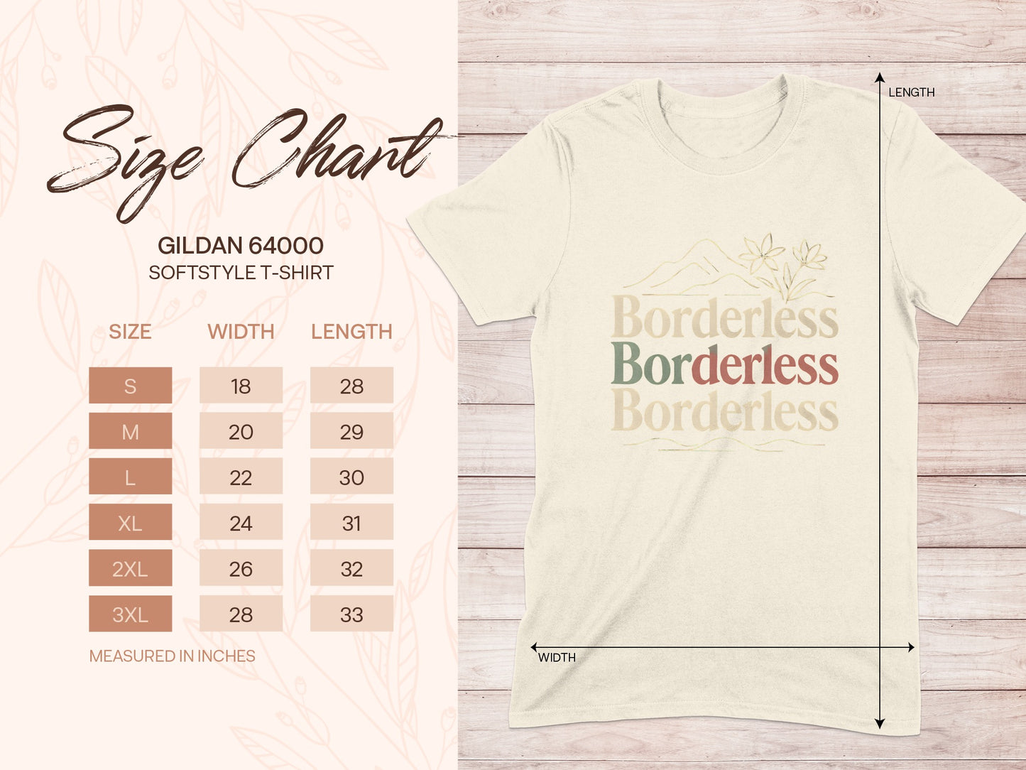 Borderless Design Softstyle T-Shirt product
