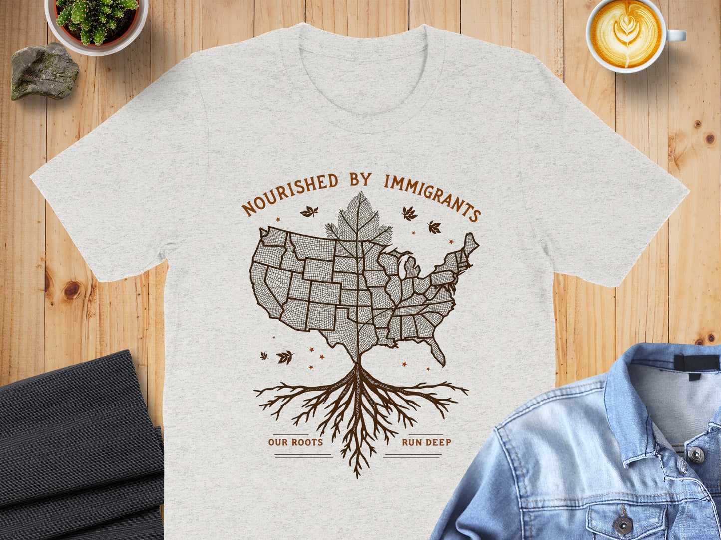Nourished by Immigrants Our Roots Run Deep product type