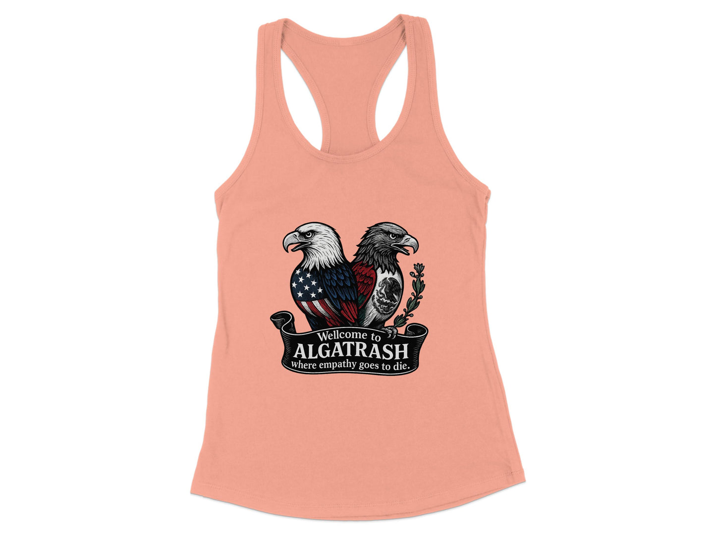 Welcome to Algatrash Eagle Graphic Tank Top Product