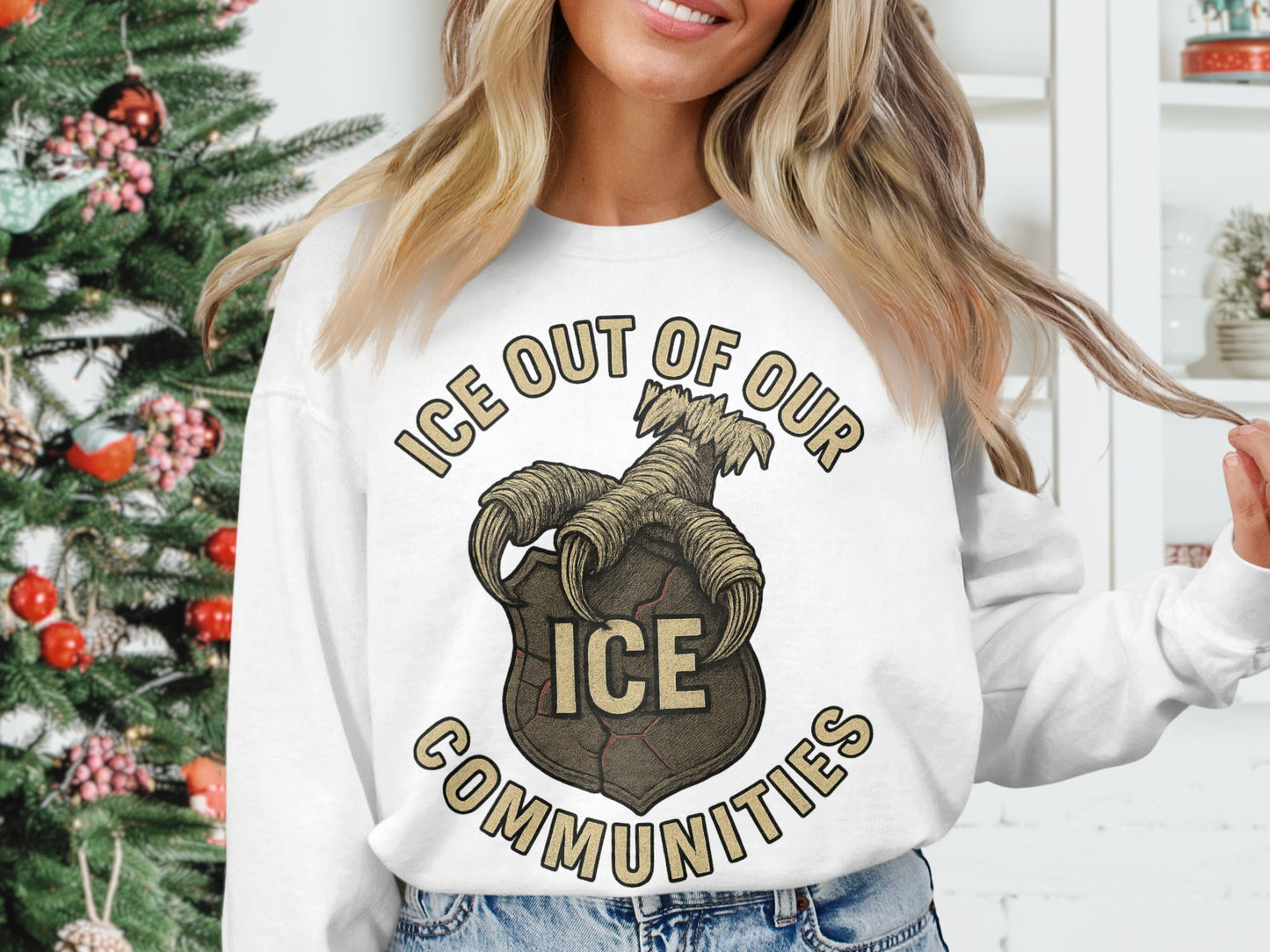 Ice Out of Our Communities Sweatshirt product type