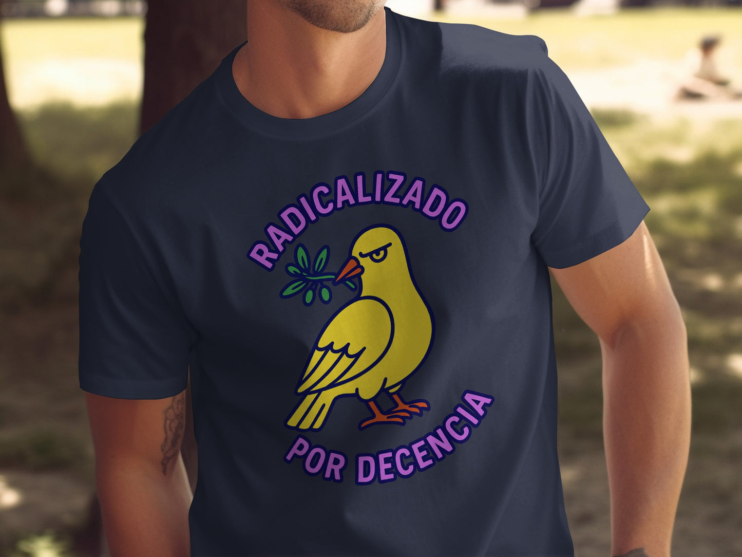 Radicalizado Por Decencia Yellow Bird T-Shirt product