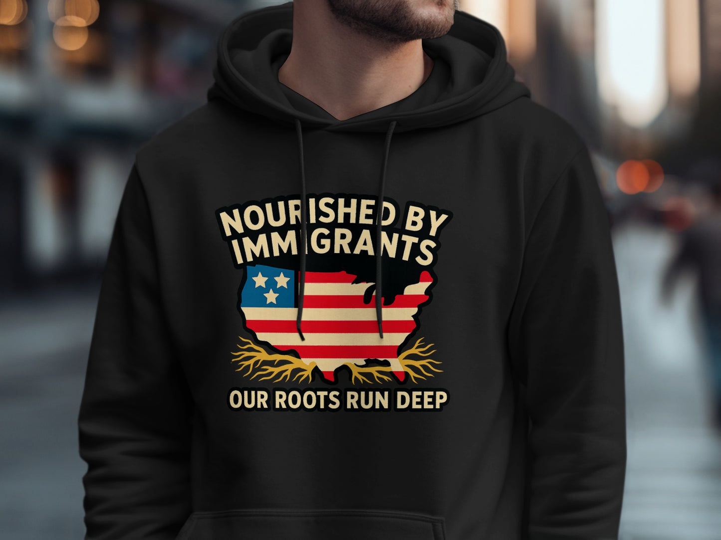 Nourished By Immigrants Our Roots Run Deep product type