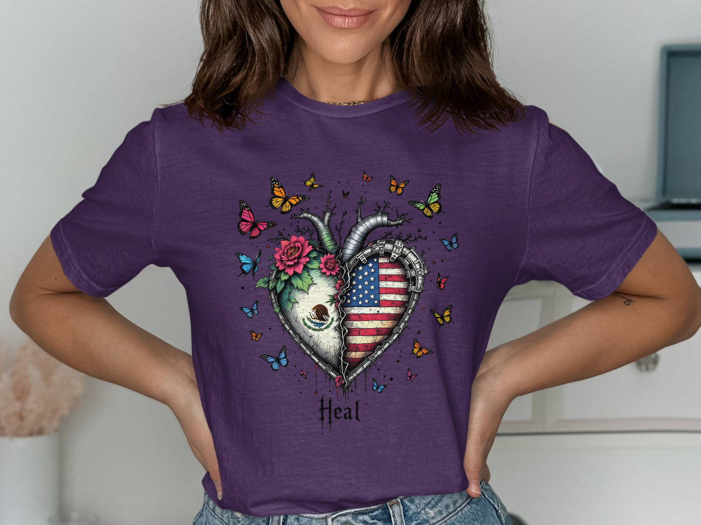 Healing American Heart Graphic Tee product type