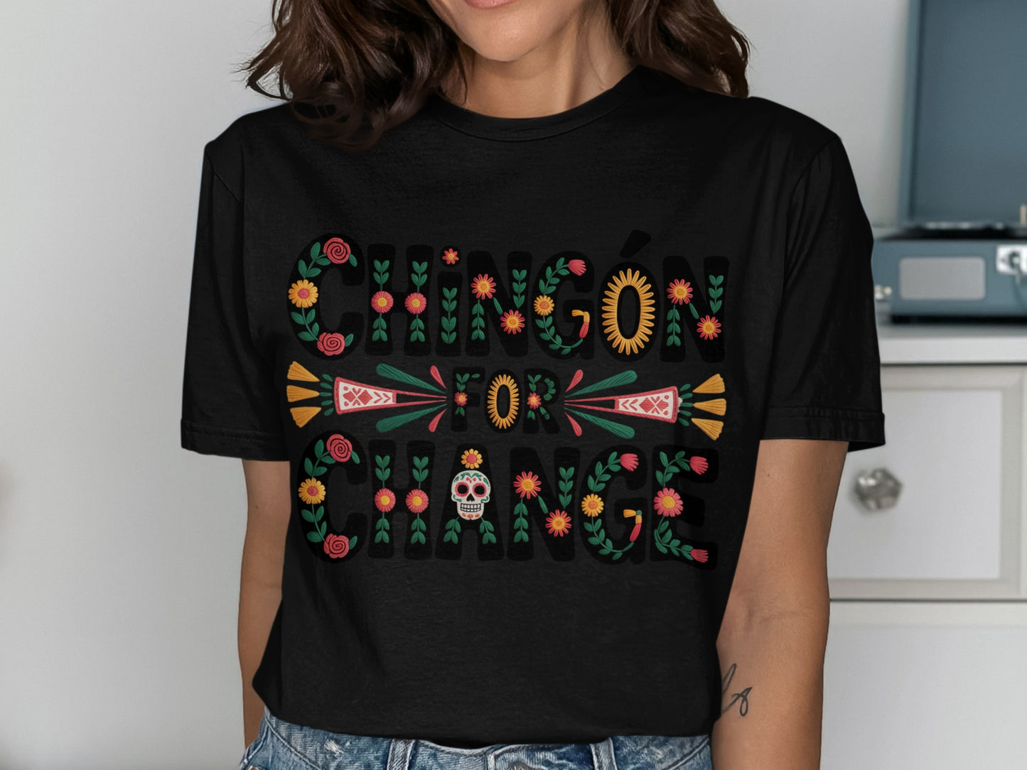 Chingón or Chingona Graphic Printed Shirt product