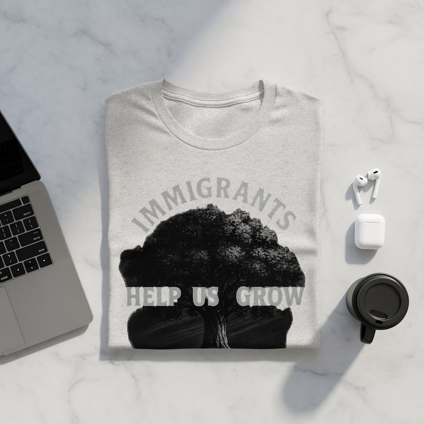 Immigrants Help Us Grow Graphic T-Shirt product type
