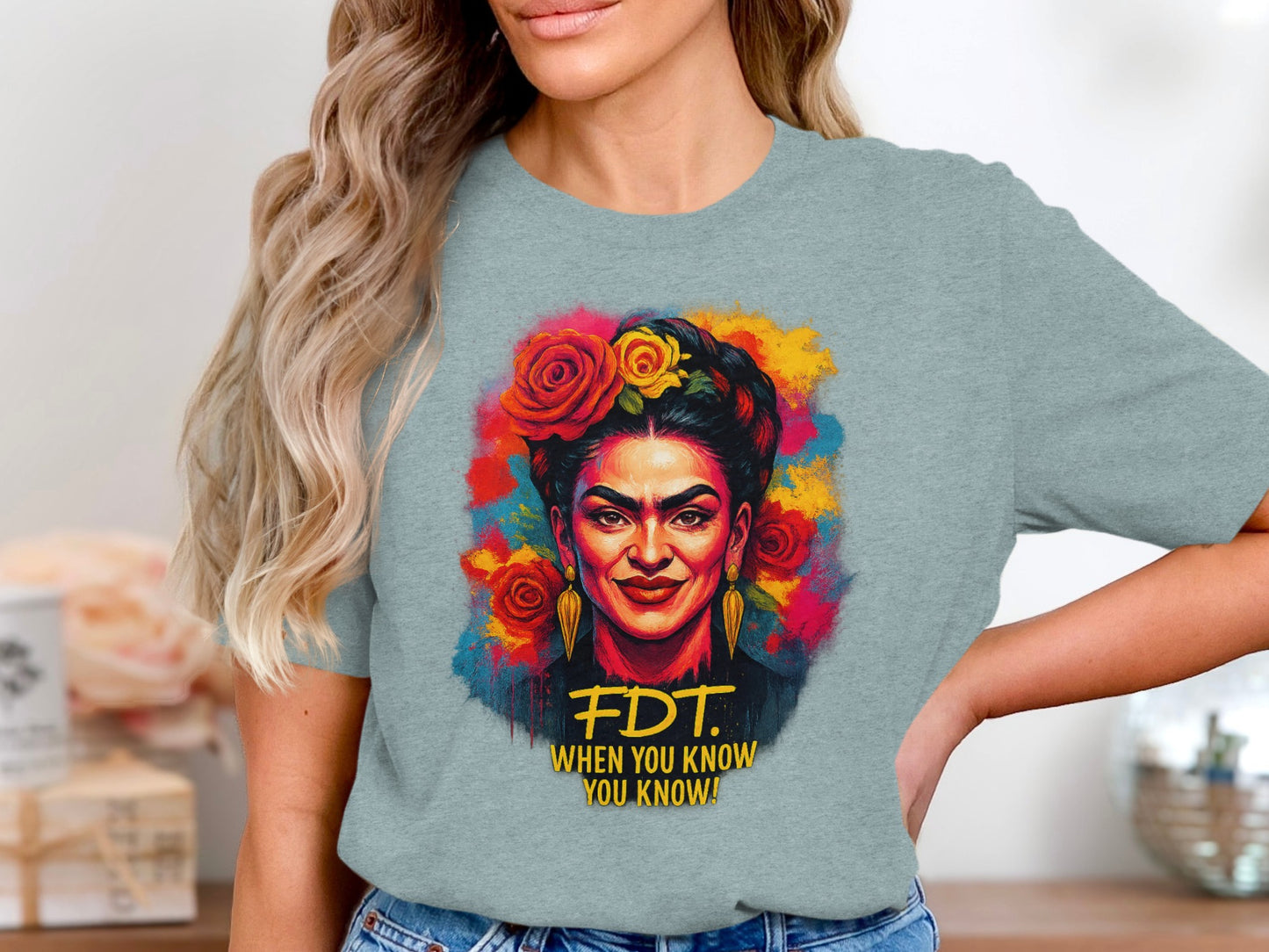 Vibrant FDT Artwork When You Know You Know Product Type