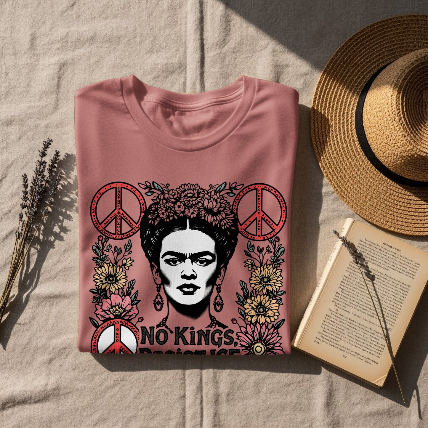 No Kings Racist ICE Graphic Tee product