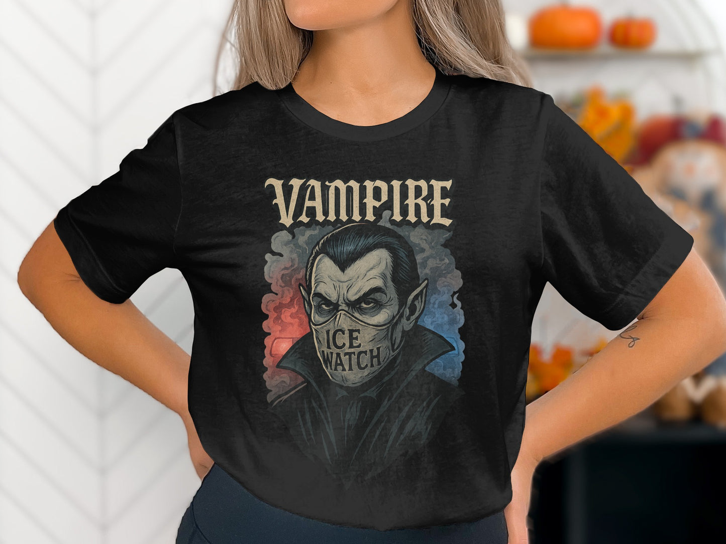 Vampire Ice Watch Graphic T-Shirt Halloween Themed product