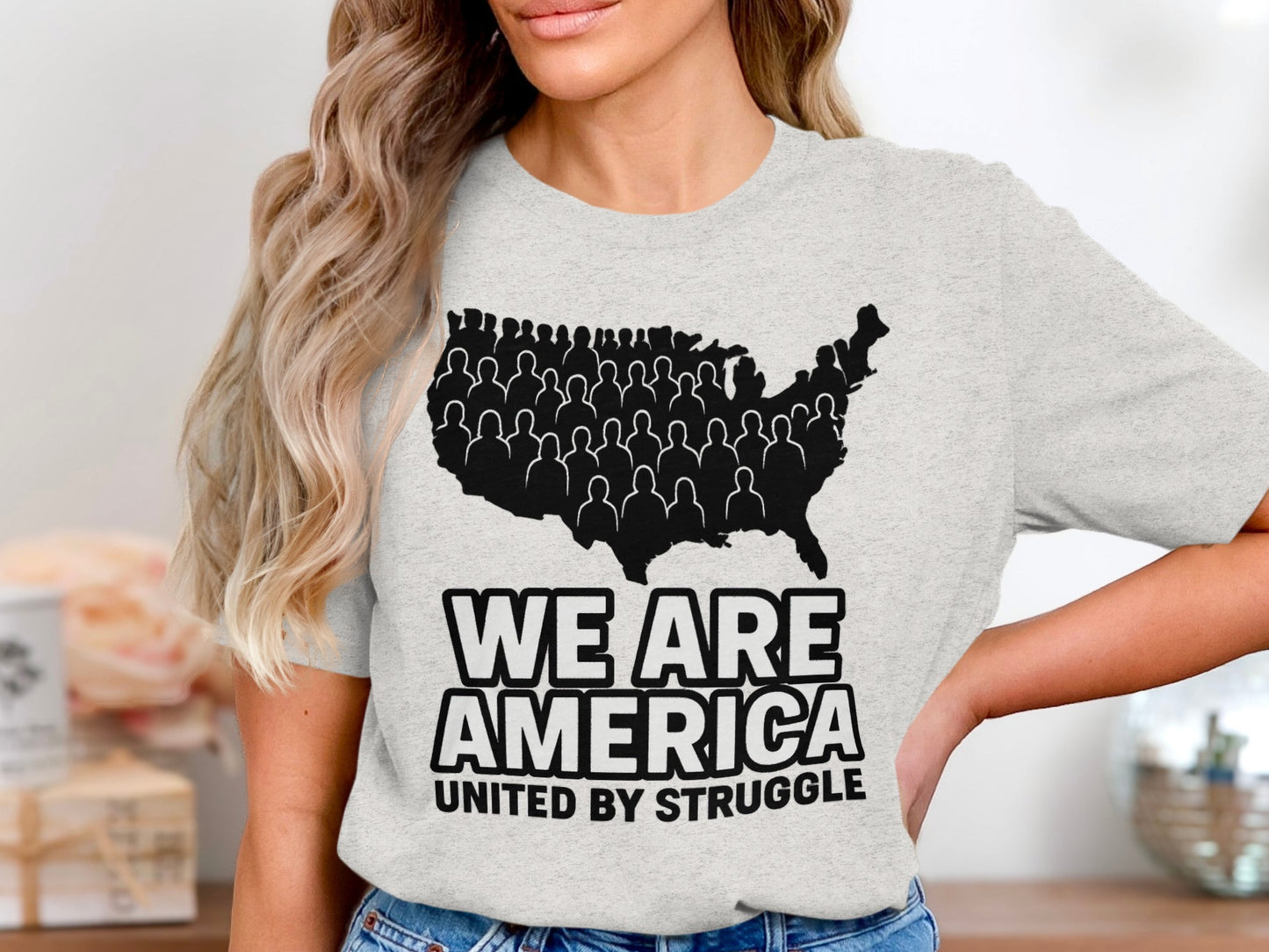 We Are America United by Struggle Graphic Product