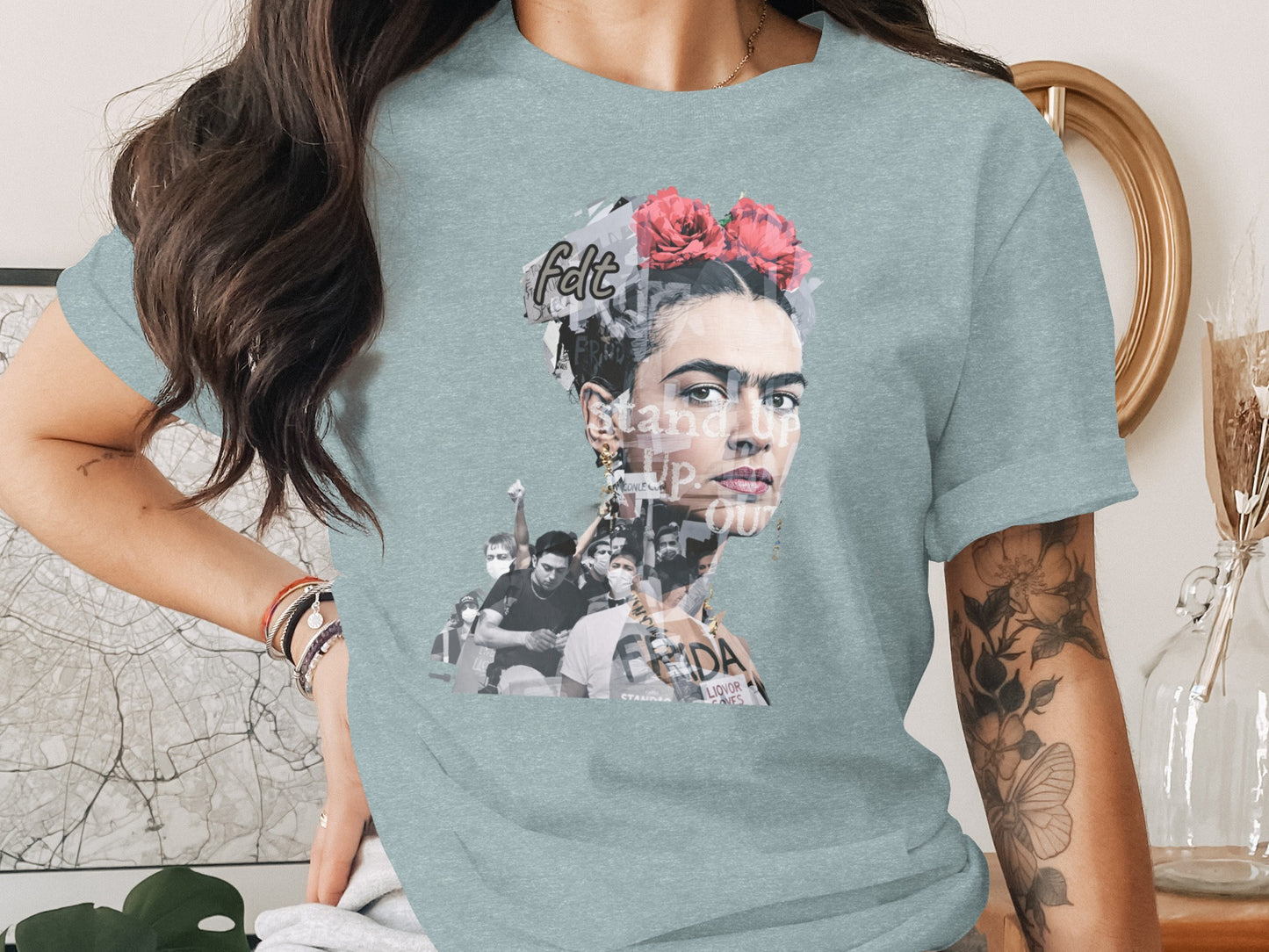 Stand Up Frida Kahlo Graphic T-Shirt product