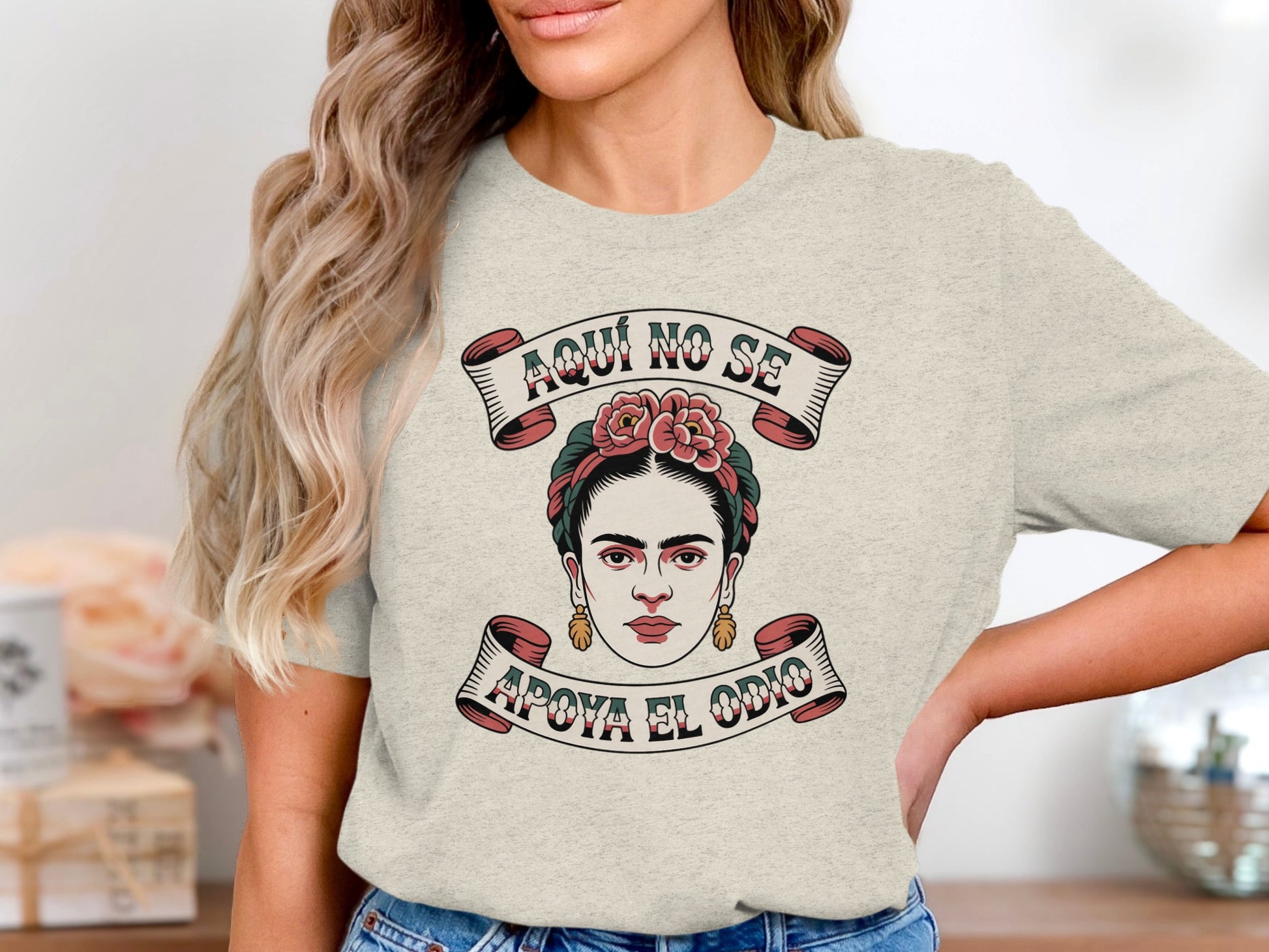 Aqui No Se Apoya El Odio Graphic Shirt product type