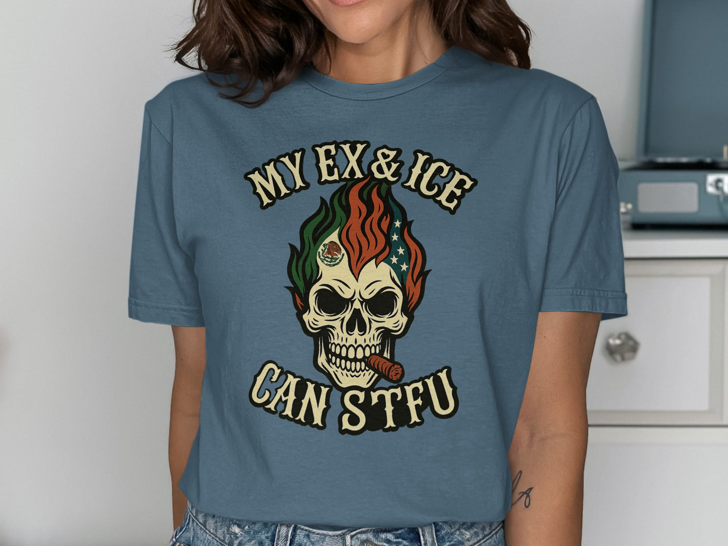 My Ex And Ice Can STFU Graphic Tee product