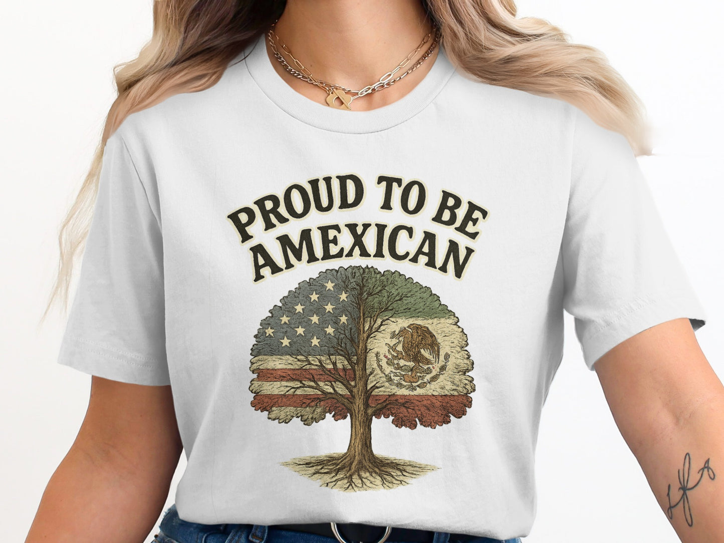 Proud to be Amexican Graphic Tee Shirt product
