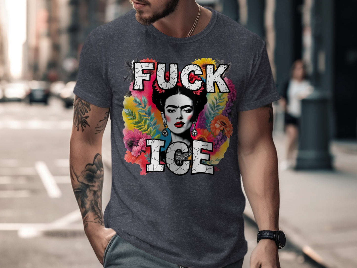 Bold Statement Ice Design Graphic Shirt product