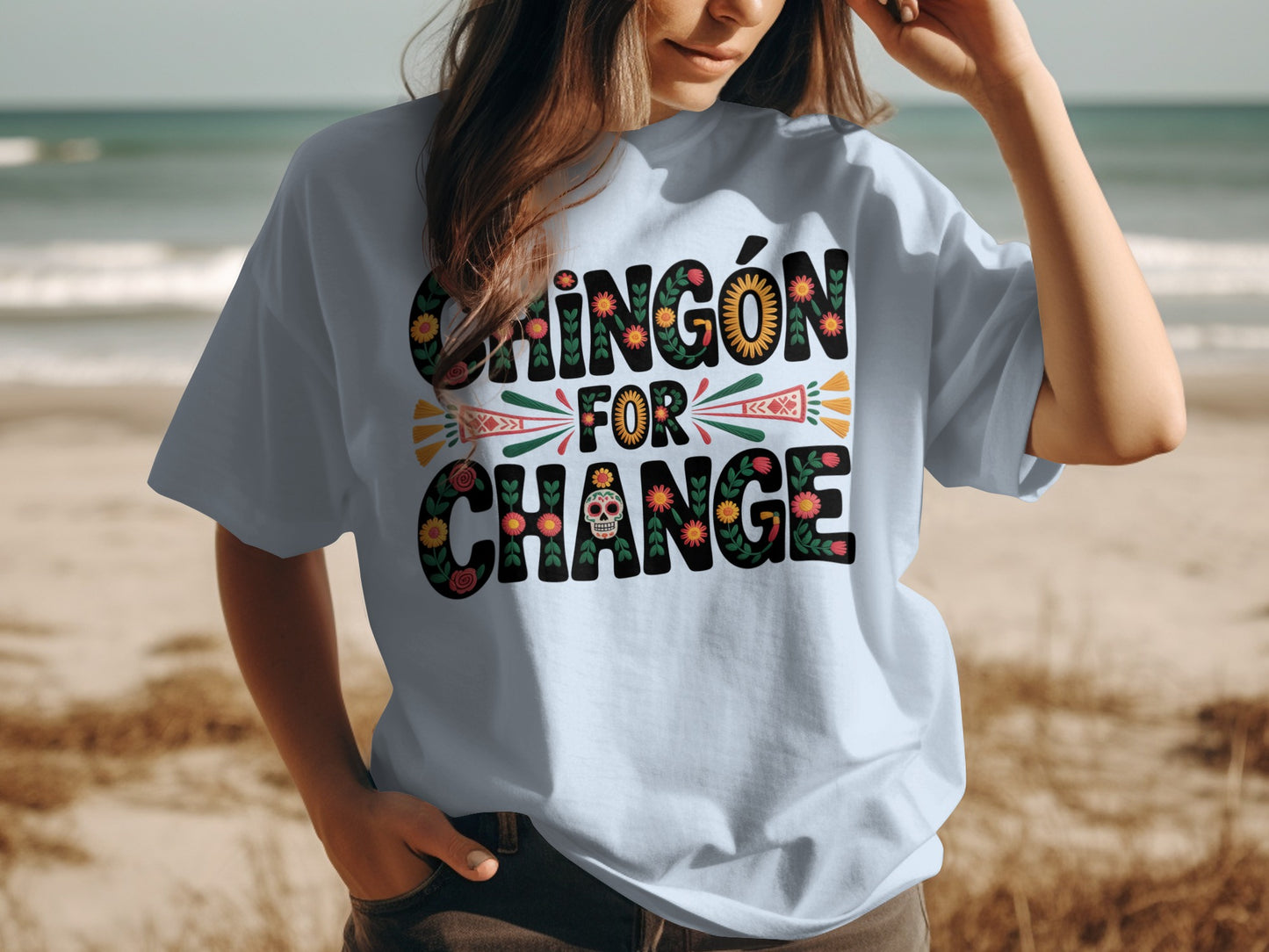 Chingón For Change Graphic T-shirt product