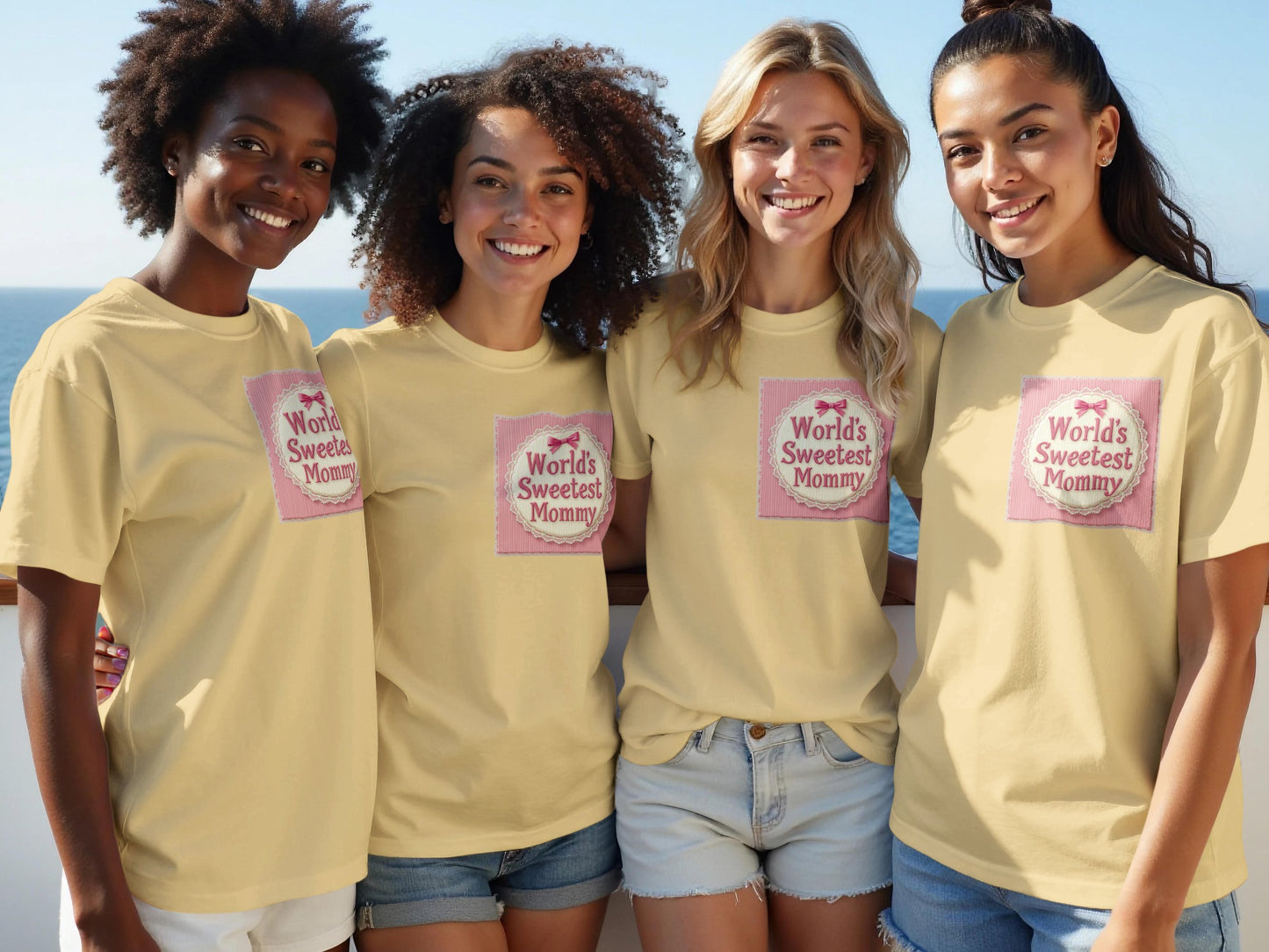 World's Sweetest Mommy Graphic Tee Shirt product
