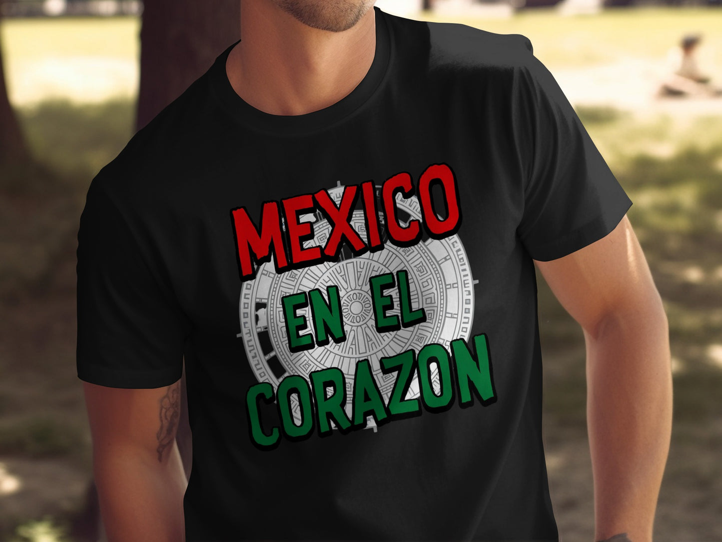 Mexico En El Corazon Graphic T-Shirt product