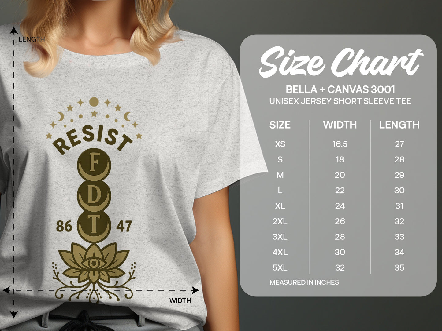 Resist 86 47 FDT Lotus Design Short Sleeve product