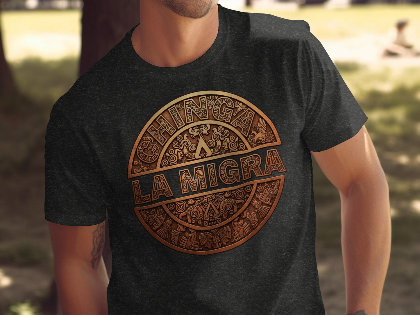Chingay La Migra Graphic Tee Shirt product