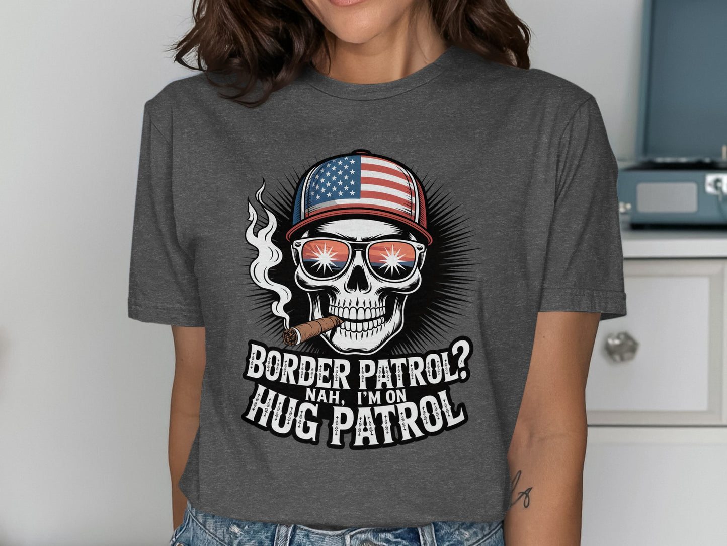Border Patrol Nah I'm On Hug Patrol Shirt product type