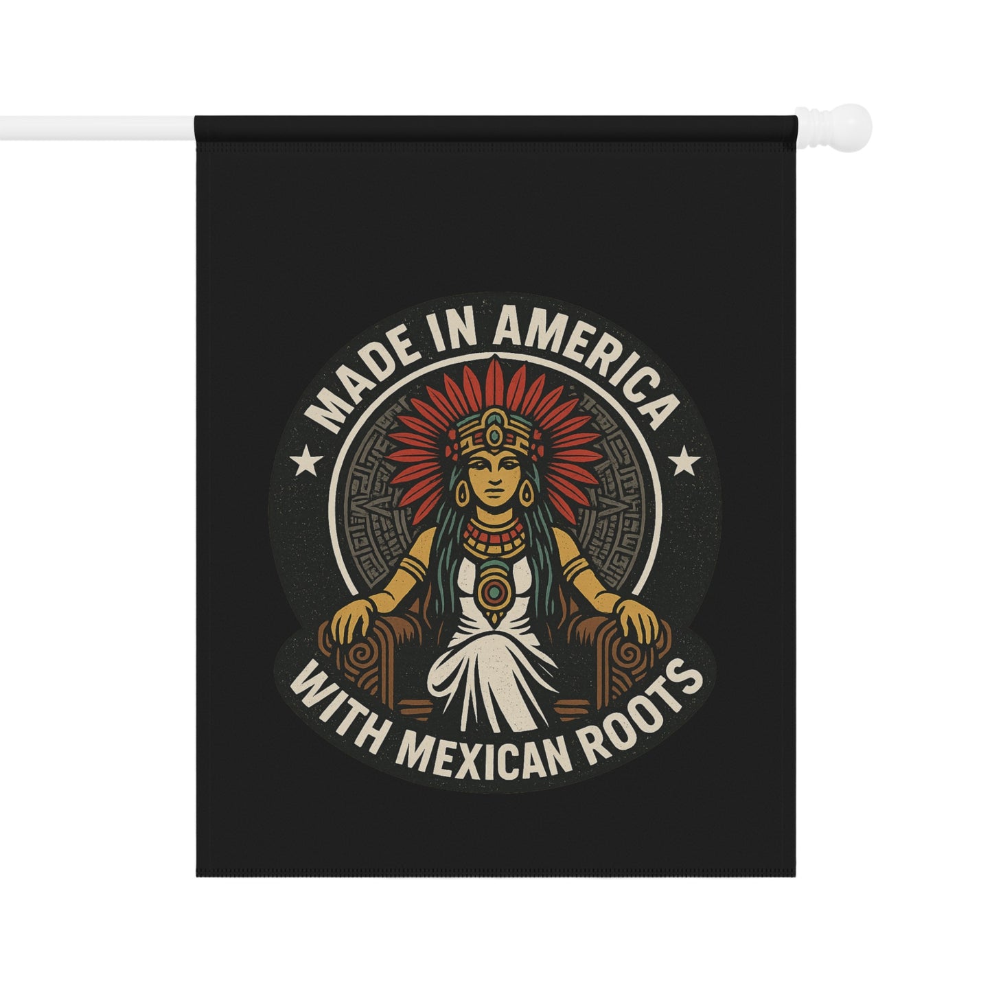 Made in America with Mexican Roots flag