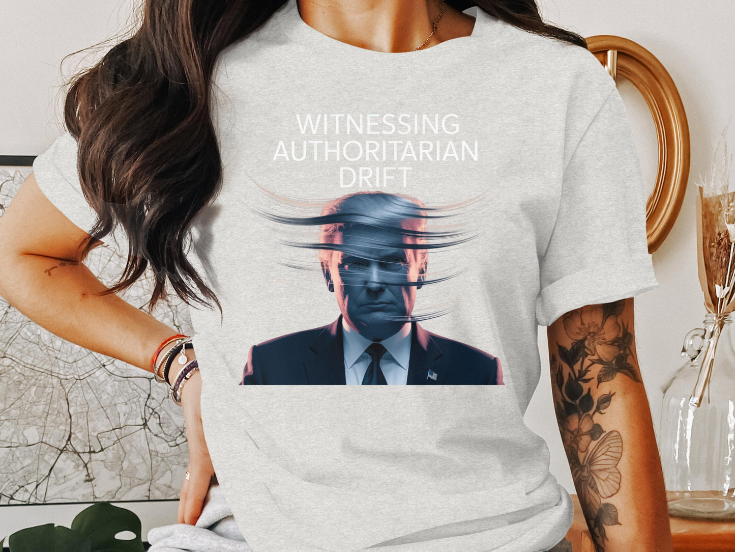 Witnessing Authoritarian Drift Graphic Tee product