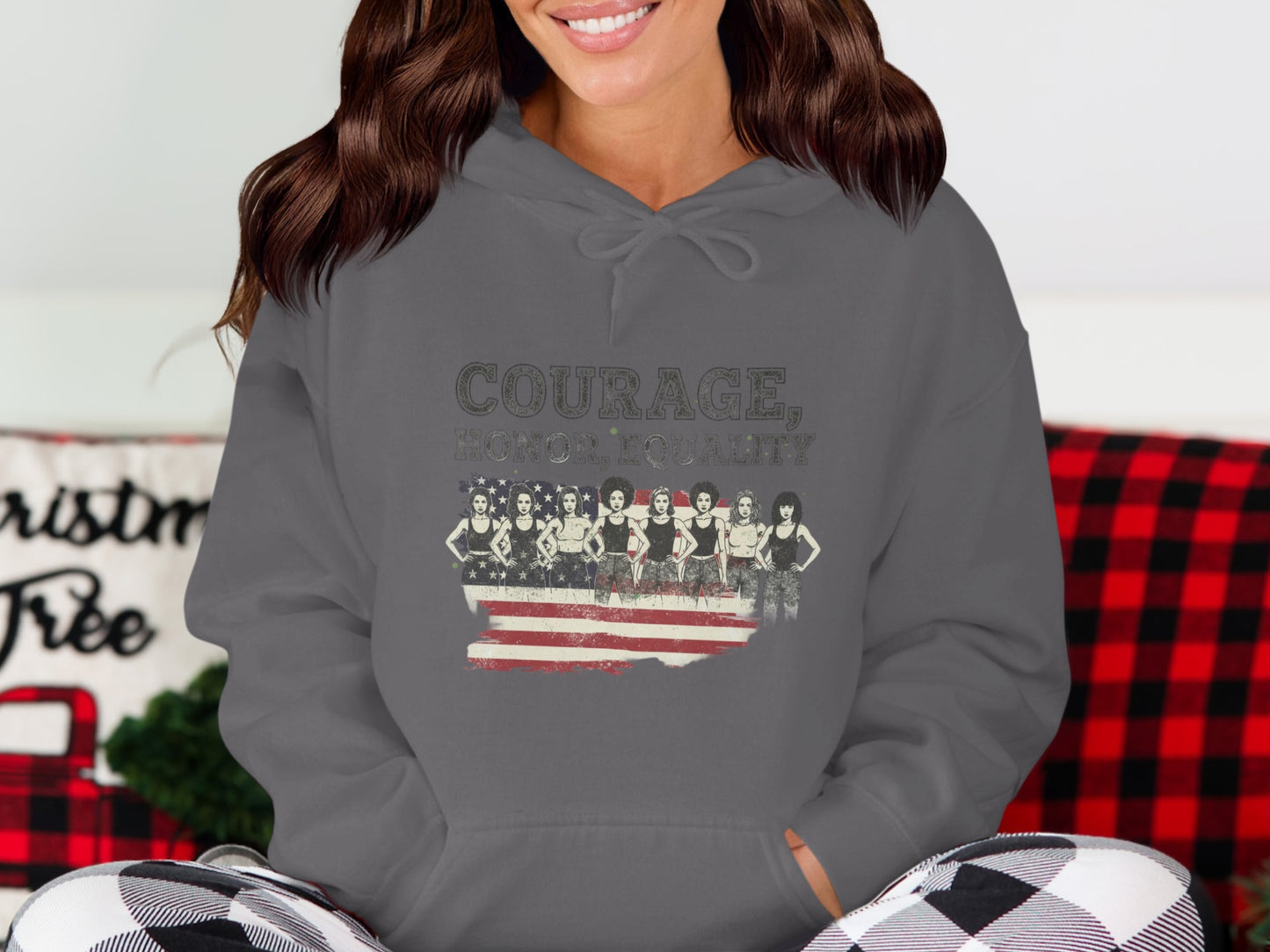Courage Honor Equality Printed Hoodie product