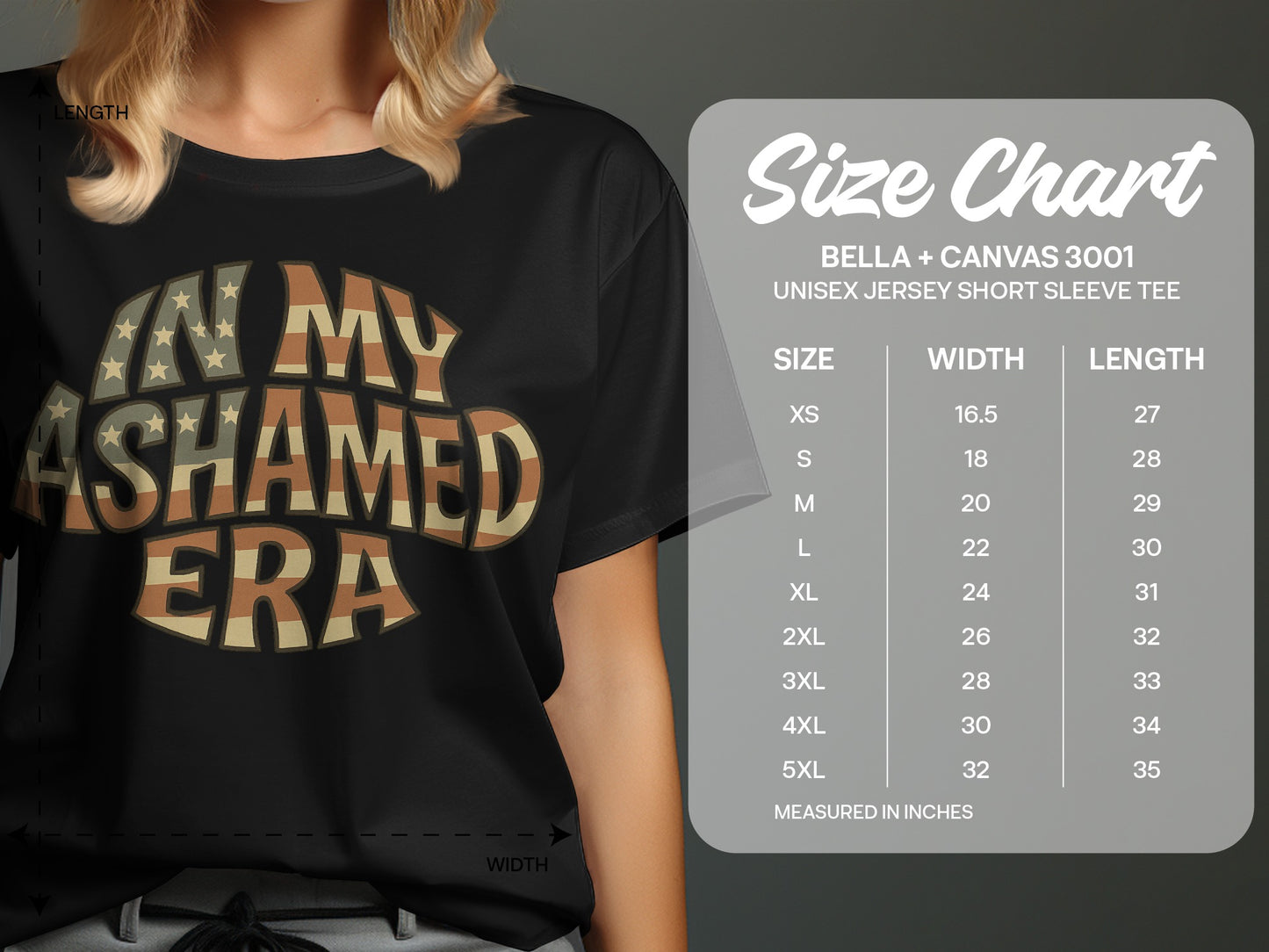 In My Ashamed Era Graphic Unisex Jersey Tee product