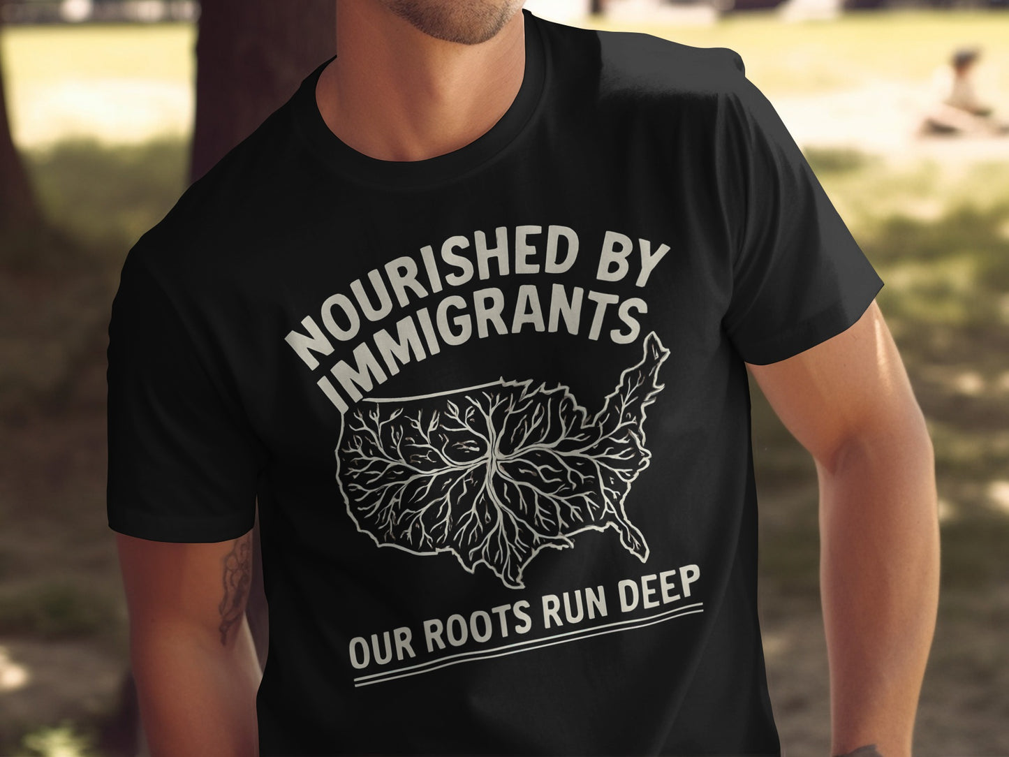 Nourished By Immigrants Our Roots Run Deep product type