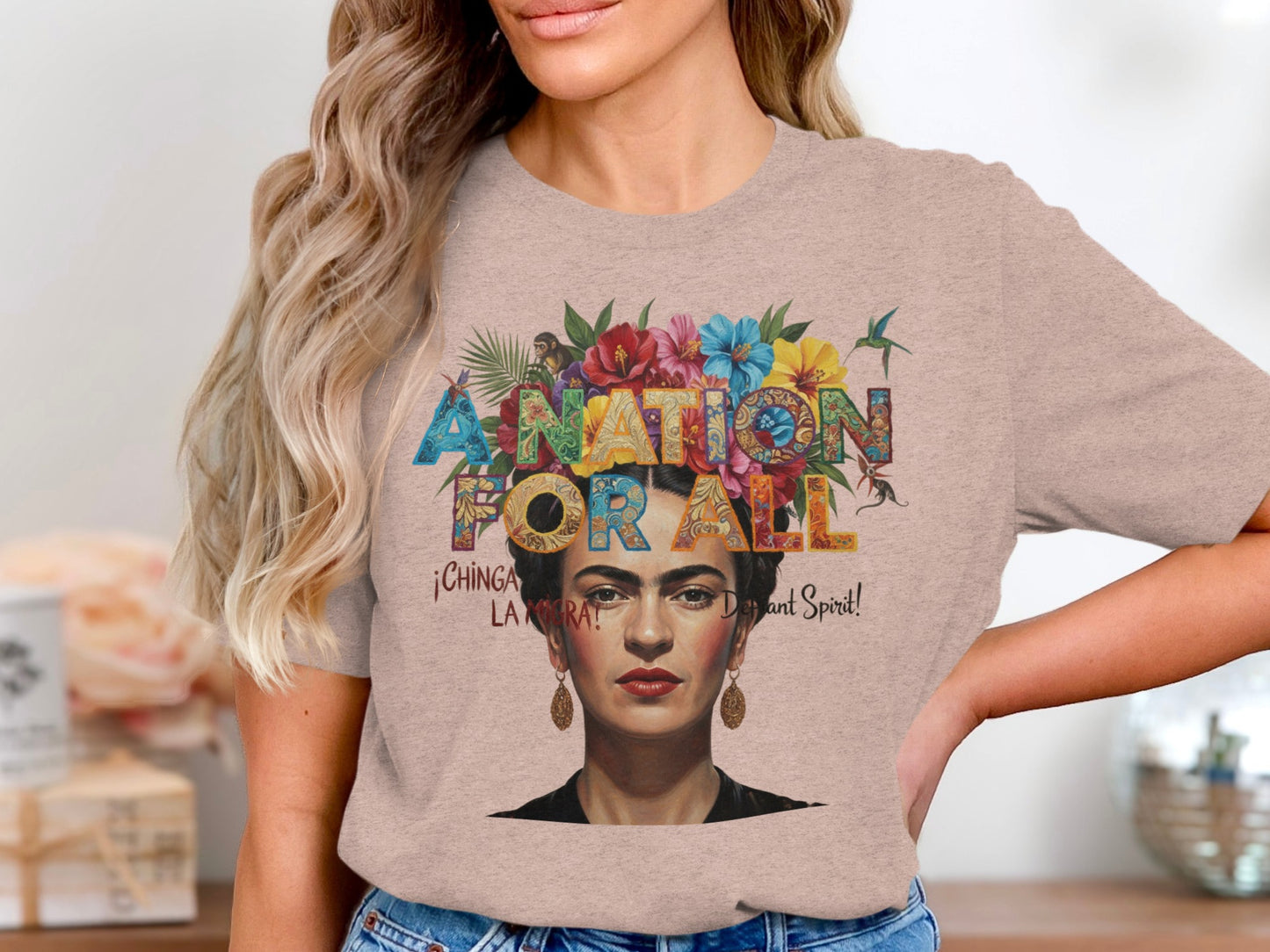 A Nation for All Vibrant Spirit Graphic T-Shirt product