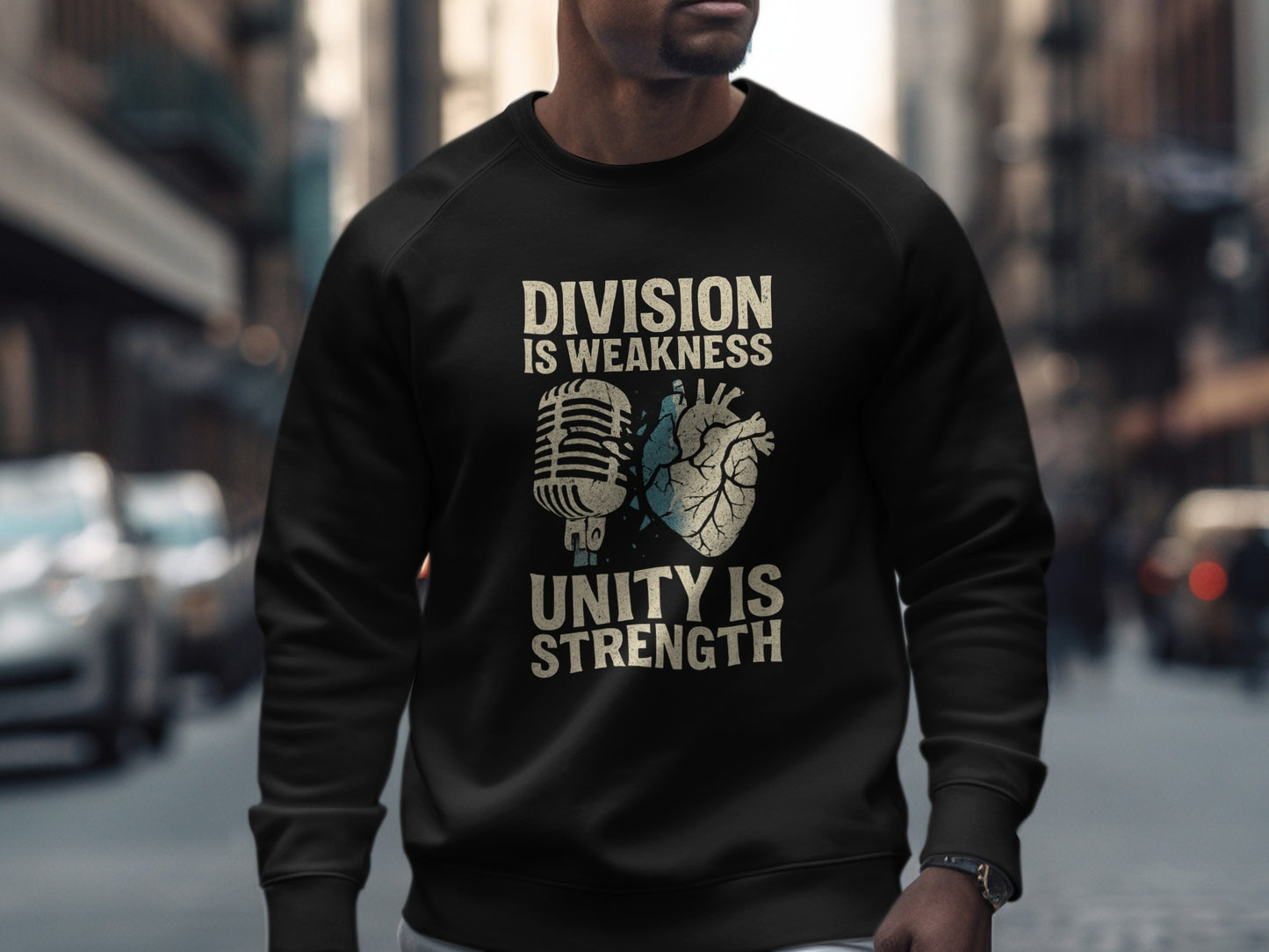 Division Is Weakness Unity Is Strength Sweatshirt Product