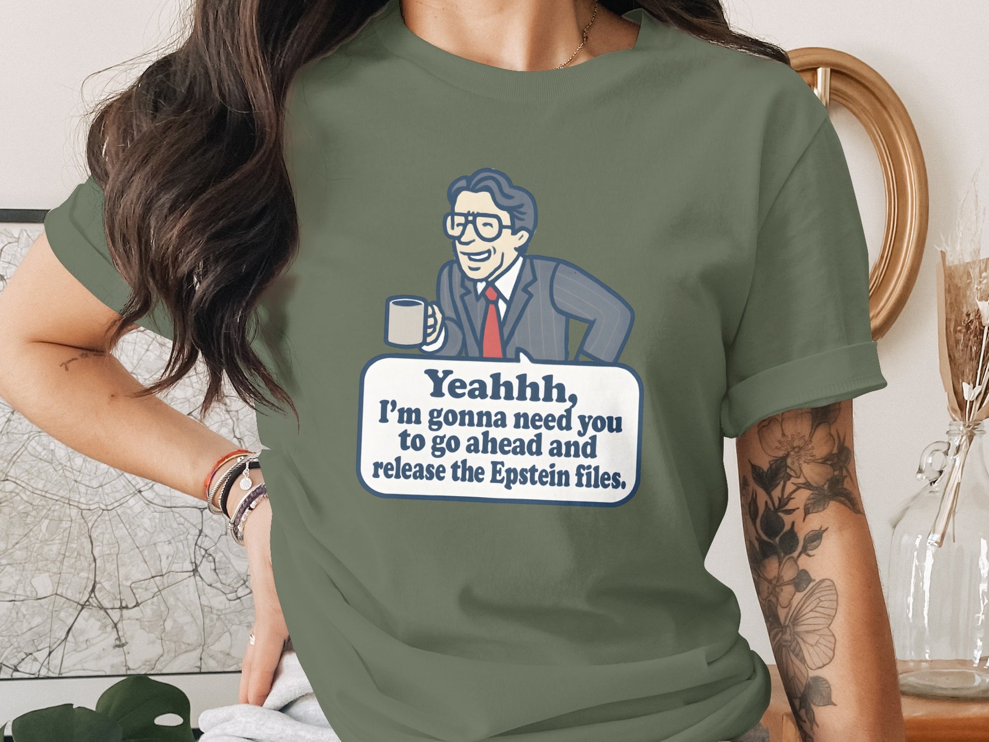 Hilarious Graphic Release the Epstein Files Shirt product