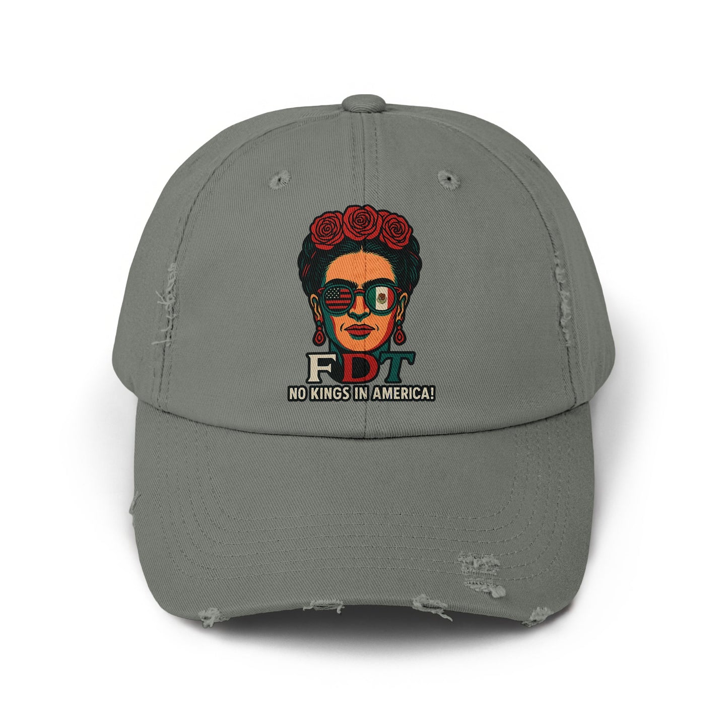 Artistic Frida No Kings in America Statement Hat product