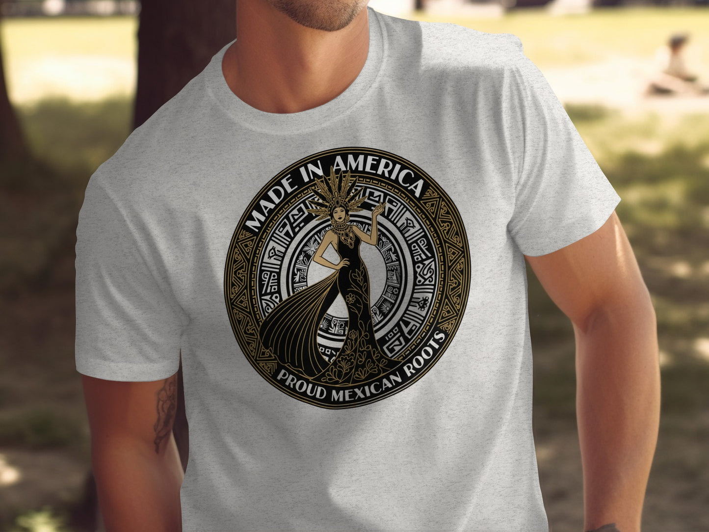 Made in America Proud Mexican Roots Graphic Tee product
