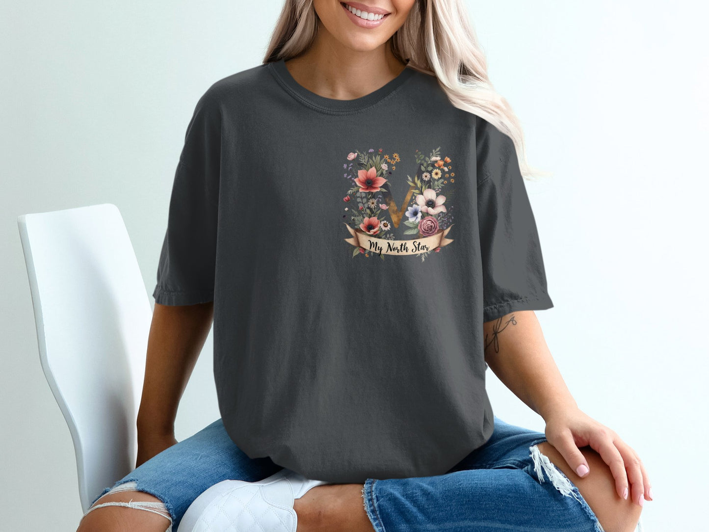 My Happy Place Casual Spring Floral T-shirt product