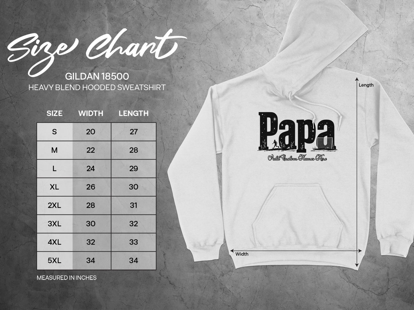 Papa Old Lives Matter Too Hooded Sweatshirt product type