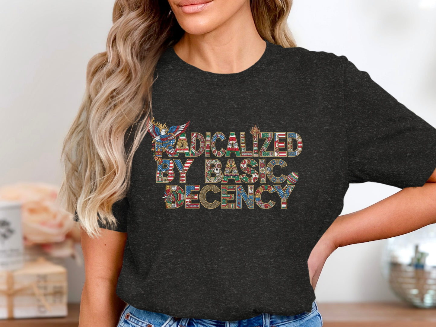 Radicalized By Basic Decency T-shirt product type